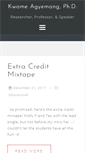 Mobile Screenshot of kwameagyemang.com
